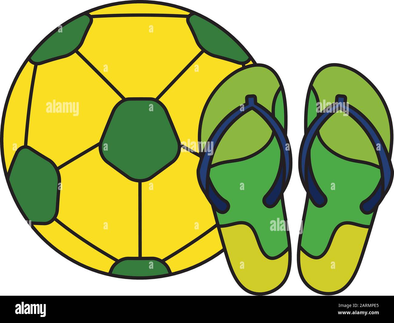 Flip flop game Stock Vector Images - Alamy