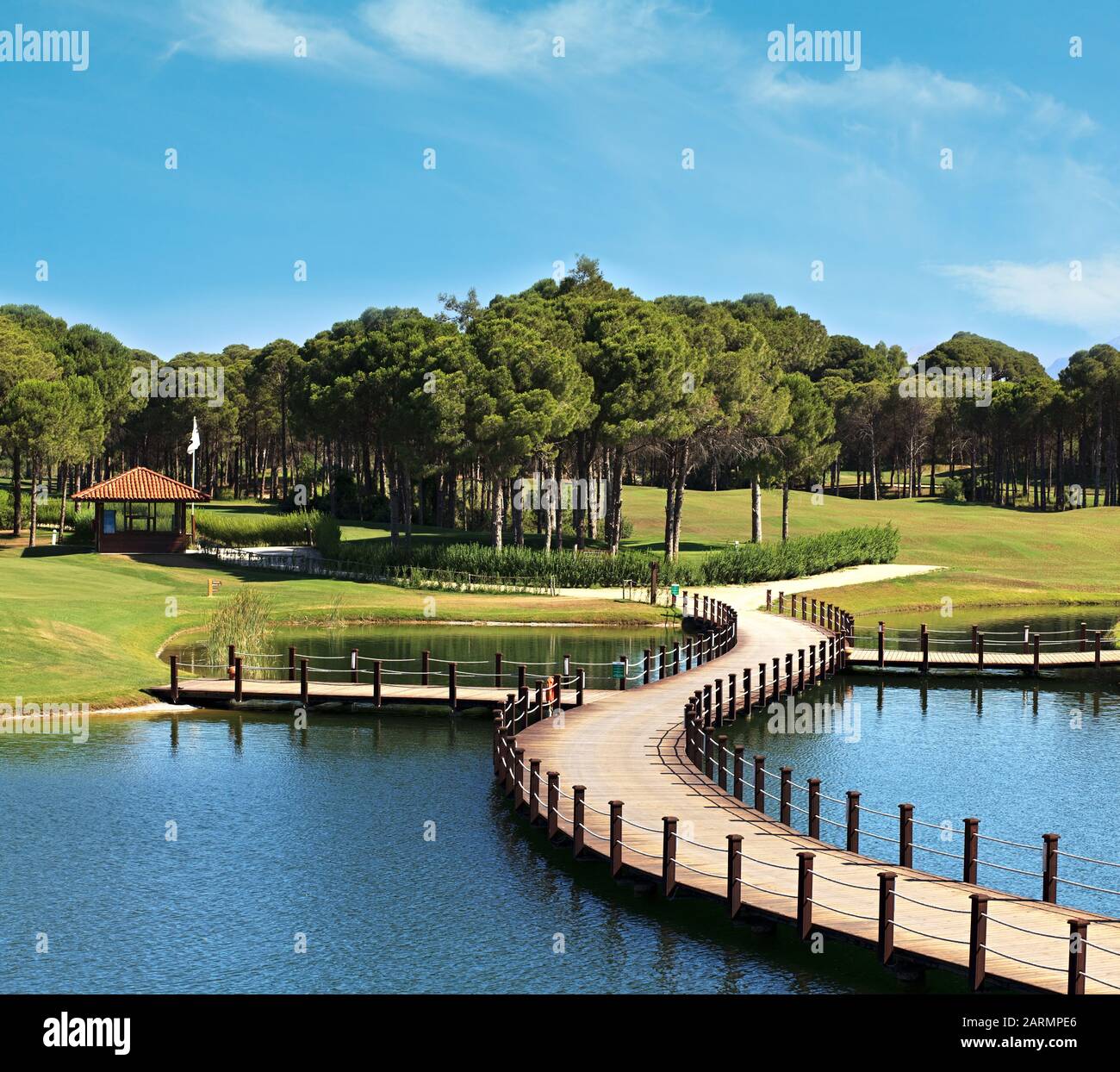 Antalya Belek Golf Club Resort in Turkey Stock Photo - Alamy