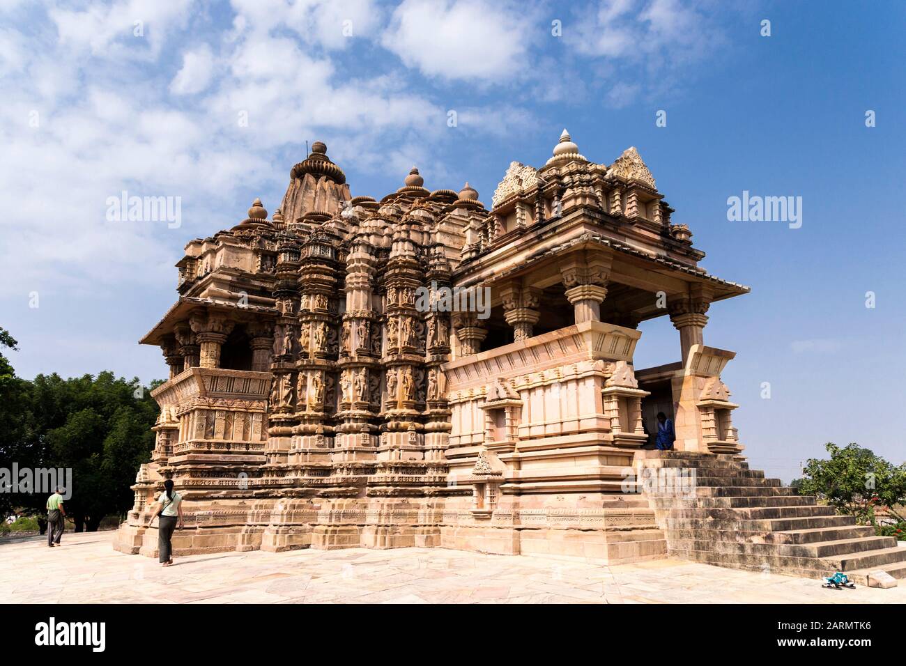 Chitragupta temple, Khajuraho Group of Monuments, Madhya Pradesh, India ...
