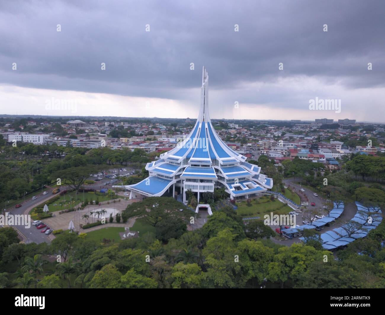 Kuching, Sarawak / Malaysia - October 27 2019: The iconic MBKS building ...