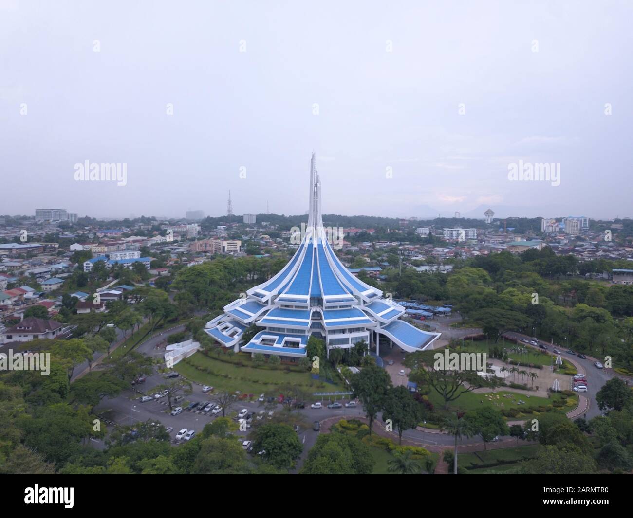 Kuching, Sarawak / Malaysia - October 27 2019: The iconic MBKS building ...