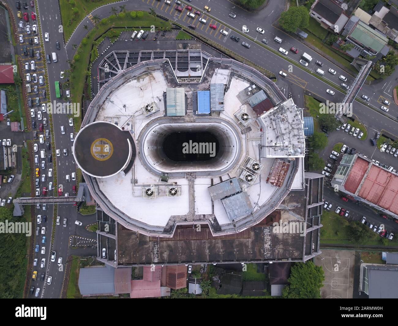 Aerial top down footage modern hi-res stock photography and images - Alamy