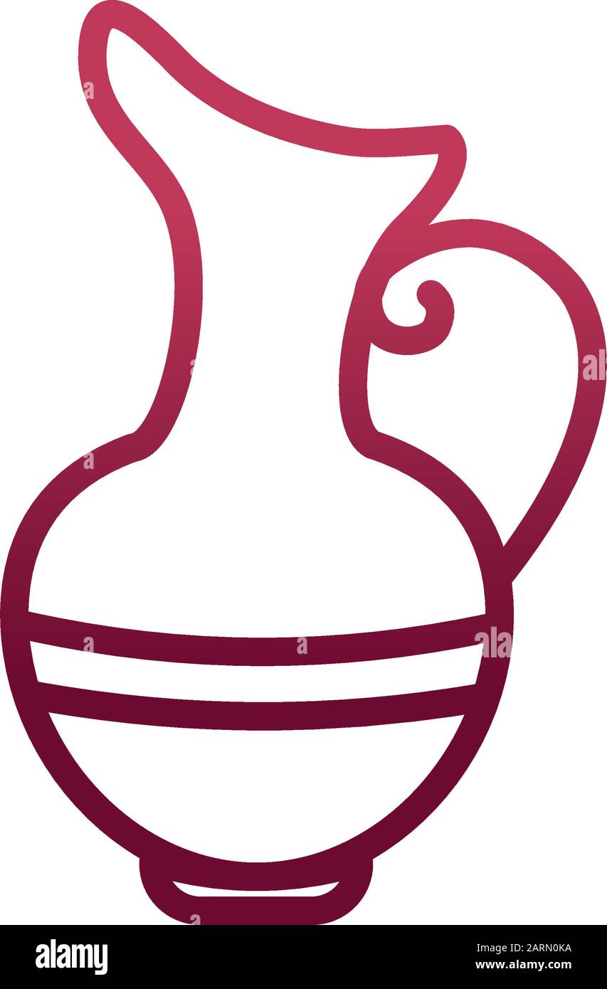 Isolated wine jar vector design Stock Vector Image & Art Alamy