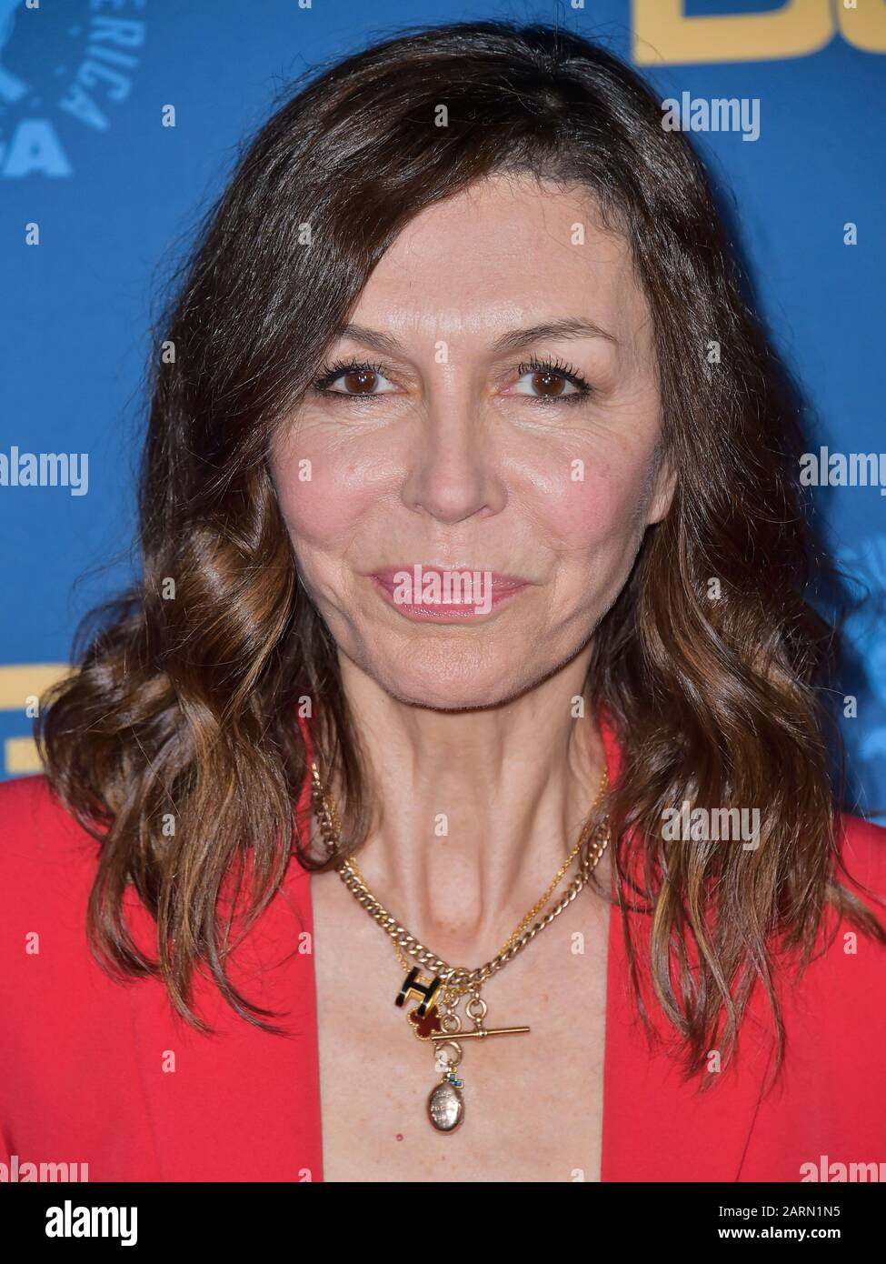 Los Angeles, United States. 25th Jan, 2020. LOS ANGELES, CALIFORNIA, USA - JANUARY 25: Finola Hughes arrives at the 72nd Annual Directors Guild Of America Awards held at The Ritz-Carlton Hotel at L.A. Live on January 25, 2020 in Los Angeles, California, United States. ( Credit: Image Press Agency/Alamy Live News Stock Photo