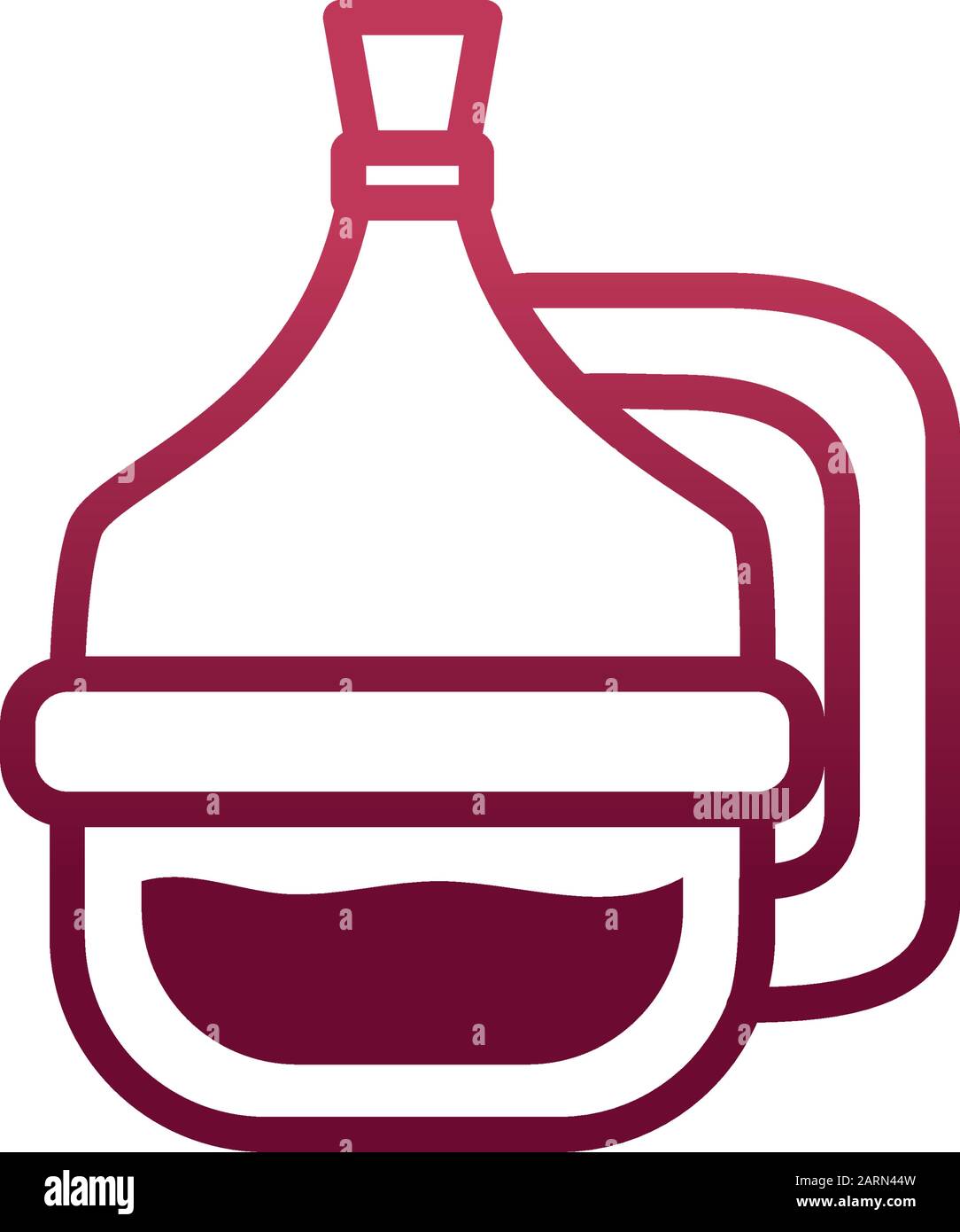 Isolated wine jar vector design Stock Vector Image & Art Alamy