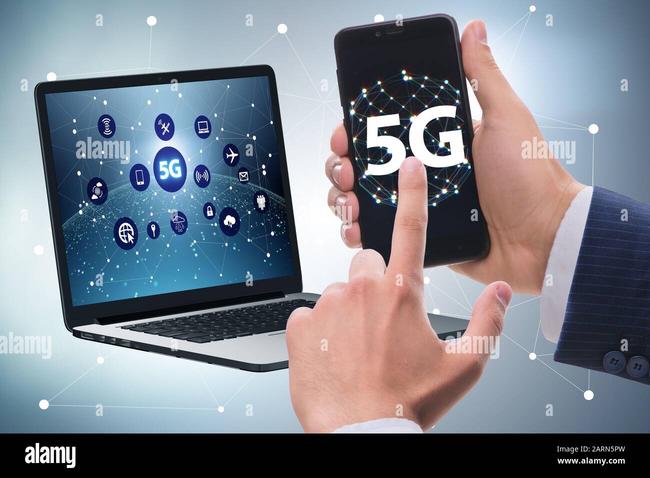 5G technology concept - high internet speed Stock Photo - Alamy