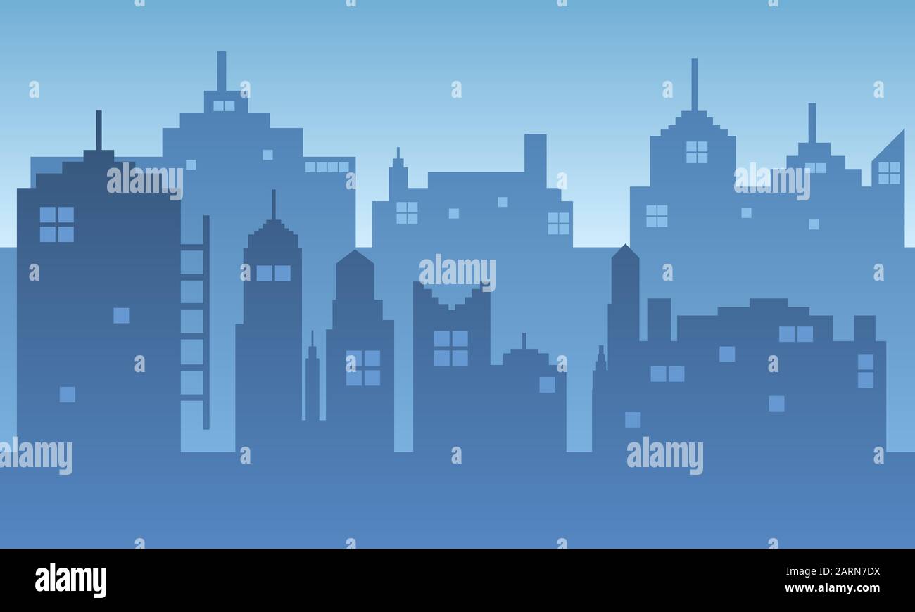 Tall building aerial Stock Vector Images - Alamy