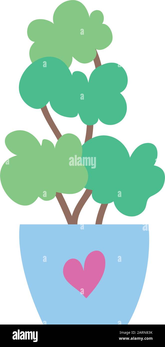 houseplant in ceramic pot icon Stock Vector Image & Art - Alamy