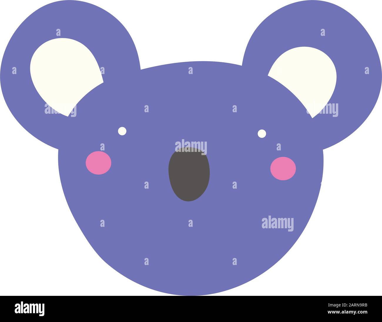 cute koala wild animal character icon Stock Vector Image & Art - Alamy