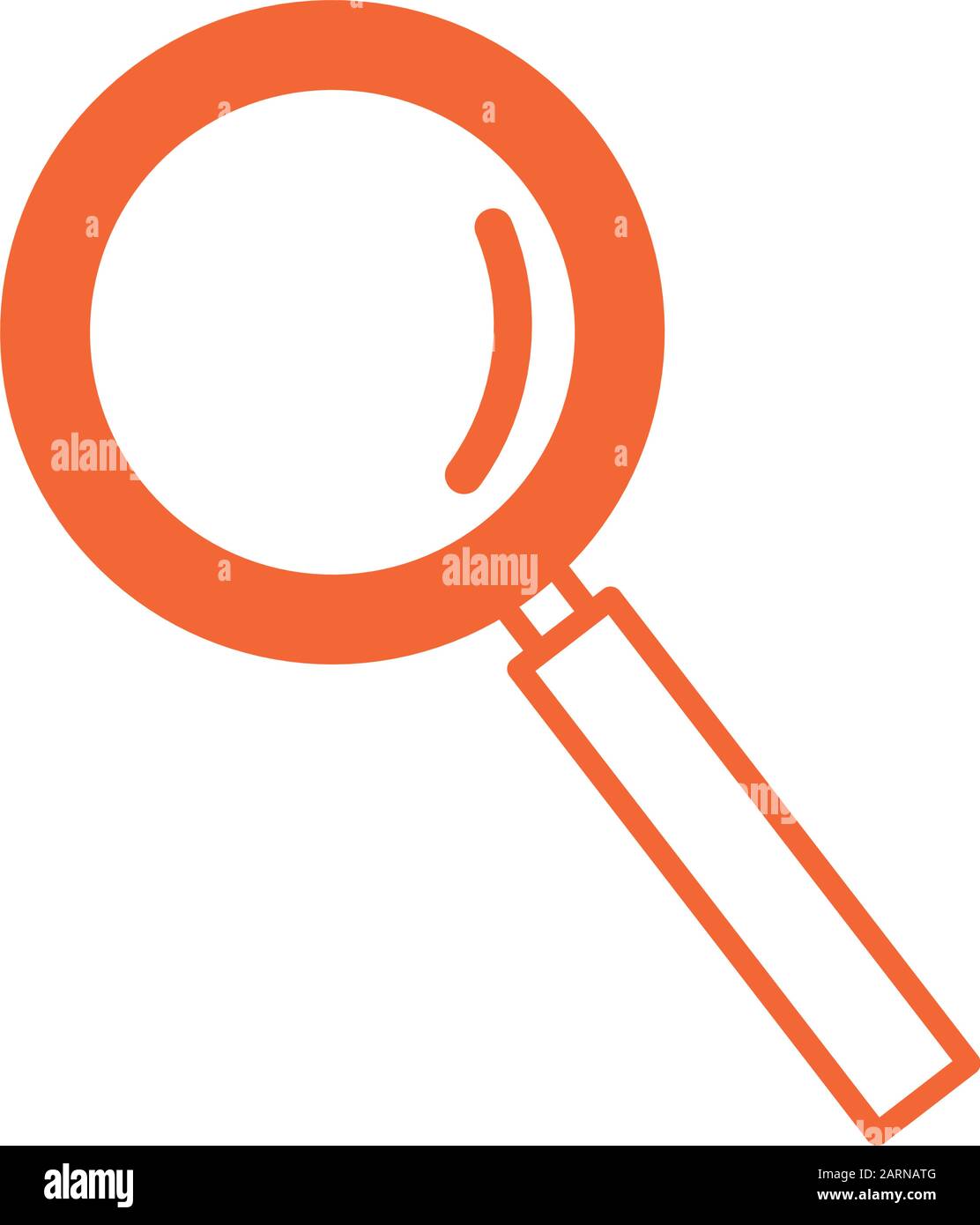 magnifying glass zoom isolated icon Stock Vector Image & Art - Alamy