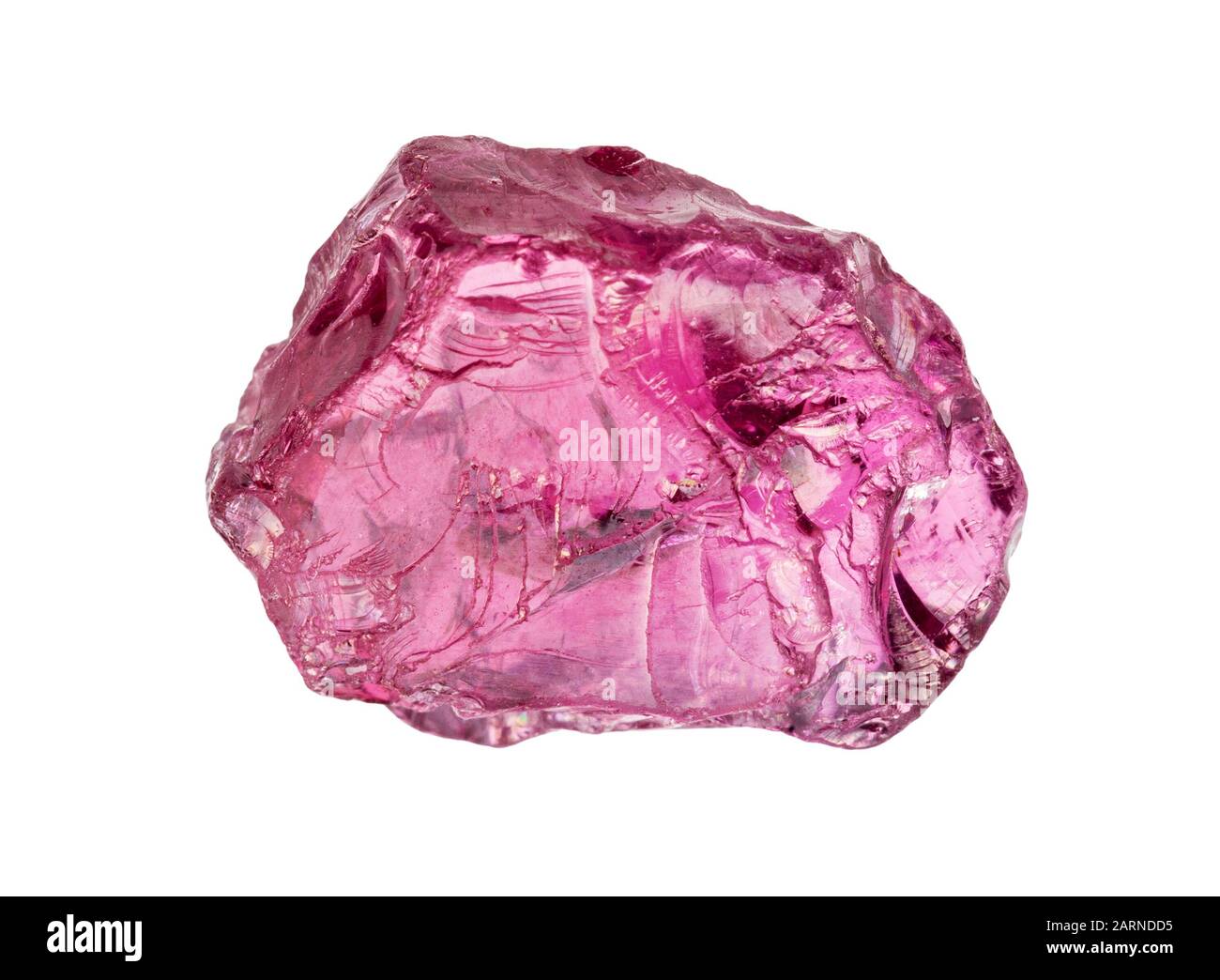 closeup of sample of natural mineral from geological collection ...