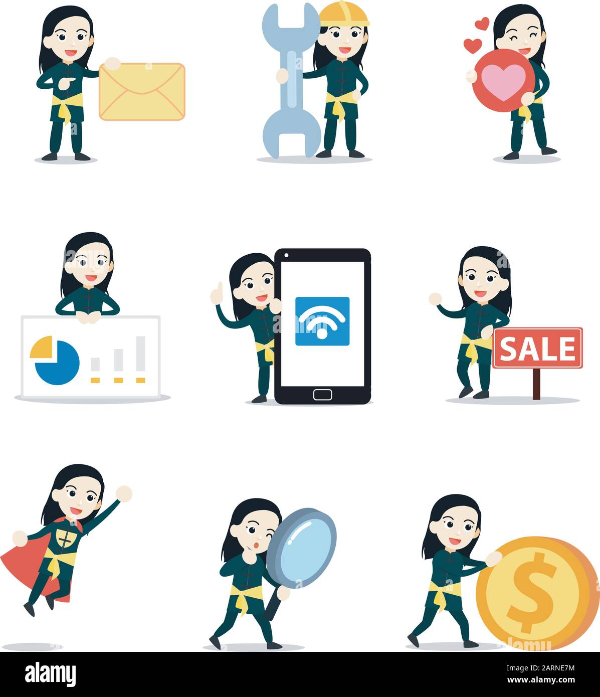 Kung fu Stock Vector Images - Alamy