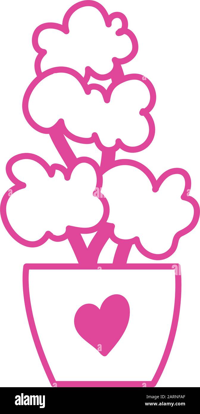 houseplant in ceramic pot icon Stock Vector Image & Art - Alamy