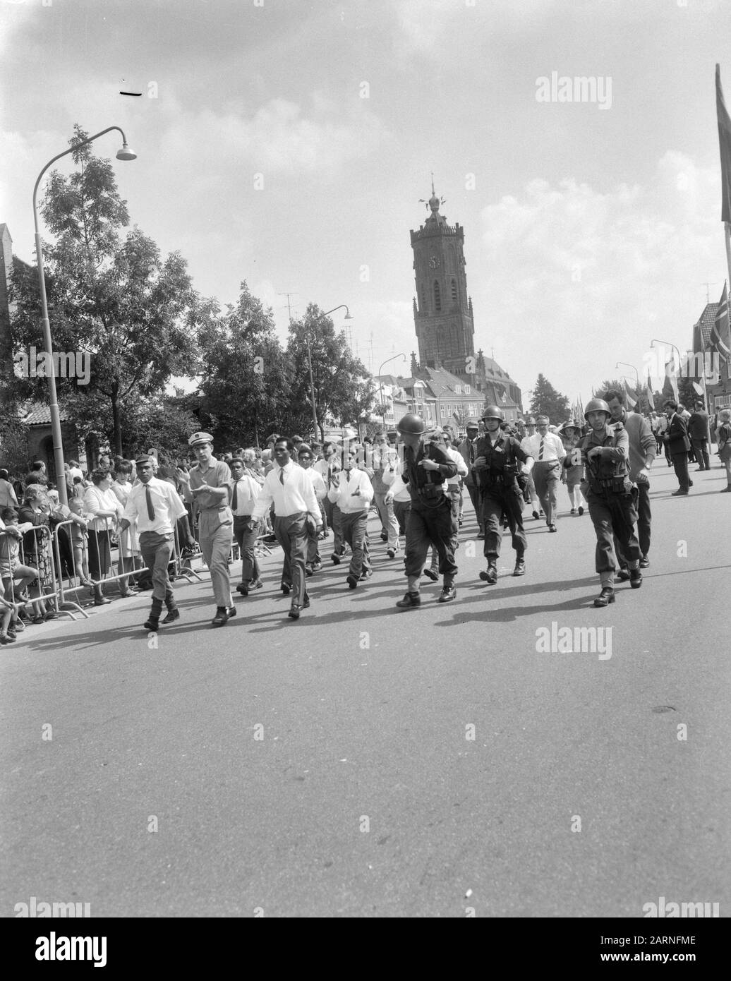 Vierdaagse Nijmegen Date: July 26, 1966 Location: Nijmegen Keywords: VIEMAAGE Stock Photo