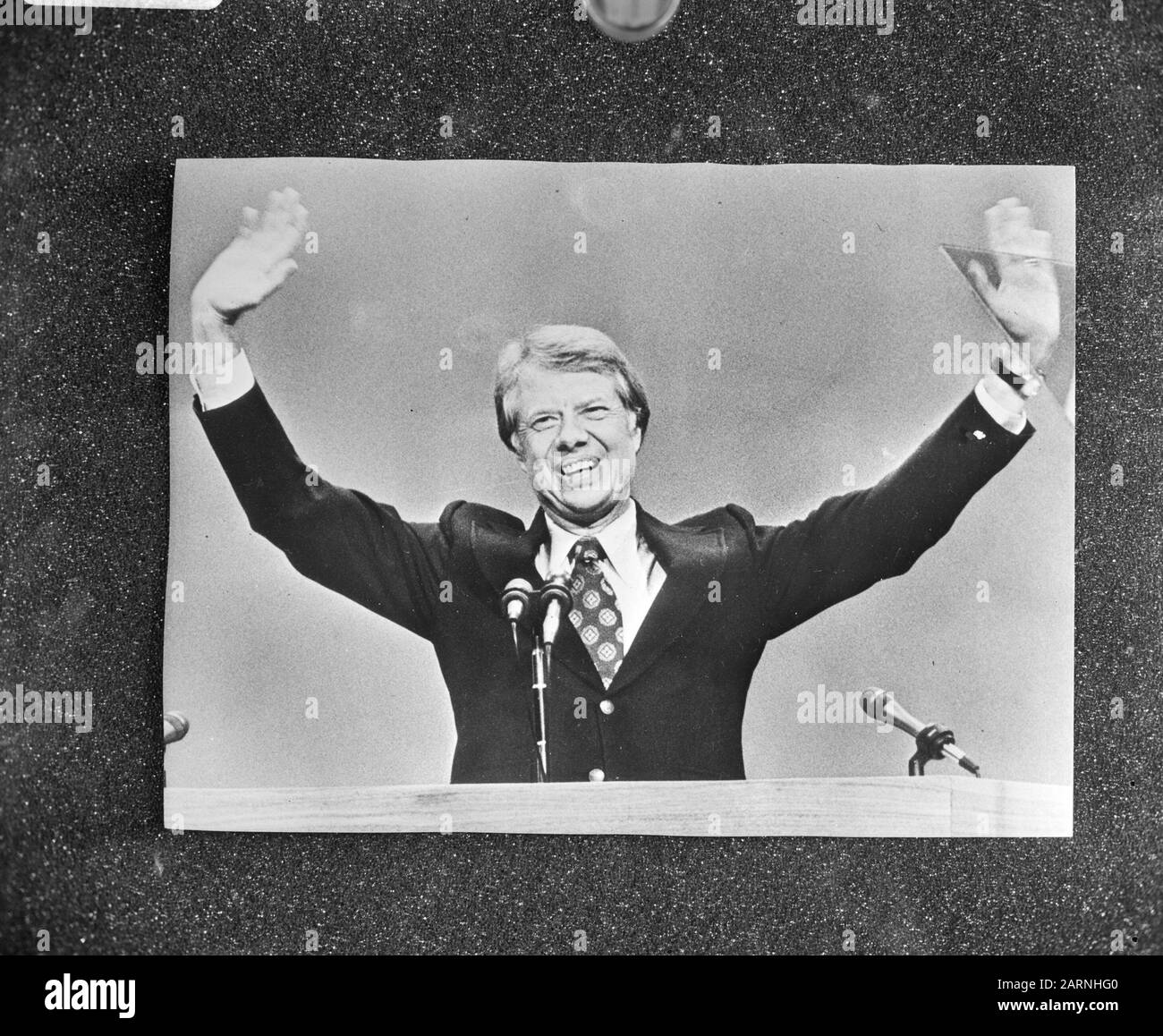 Election campaigns started in United States, democratic candidate Jimmy Carter Date: September 8, 1976 Location: America Keywords: political Person Name: Jimmy Carter Stock Photo