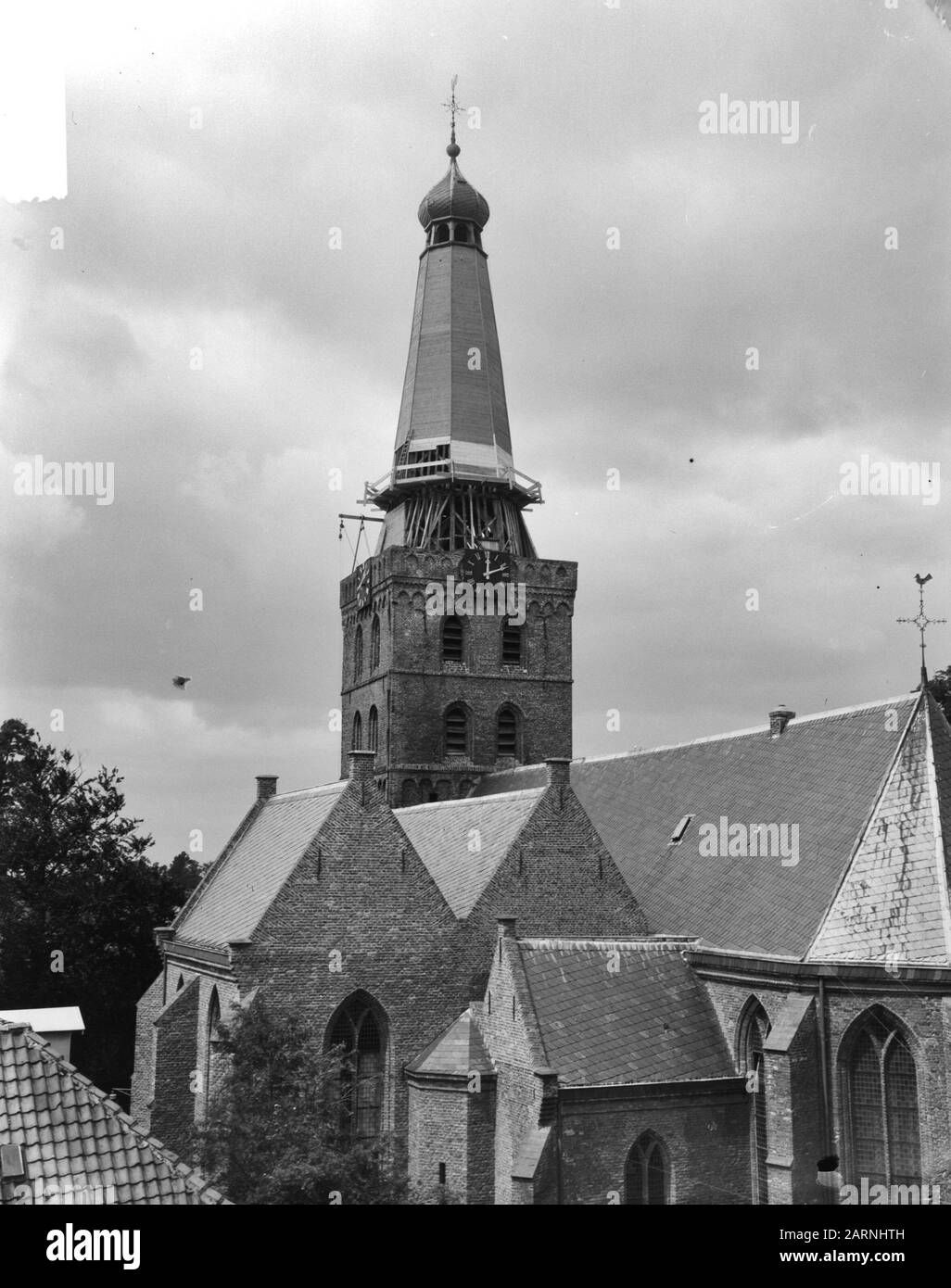 Restoration tower of Barneveld Date 18 July 1952 Location Barneveld