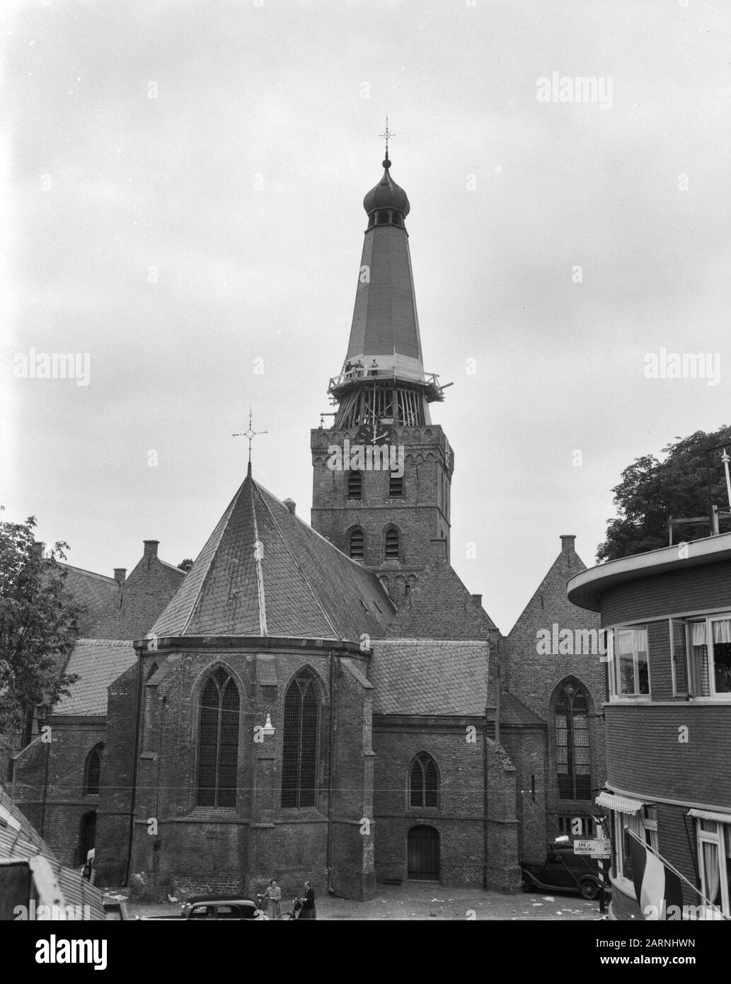 Restoration tower of Barneveld Date 18 July 1952 Location Barneveld