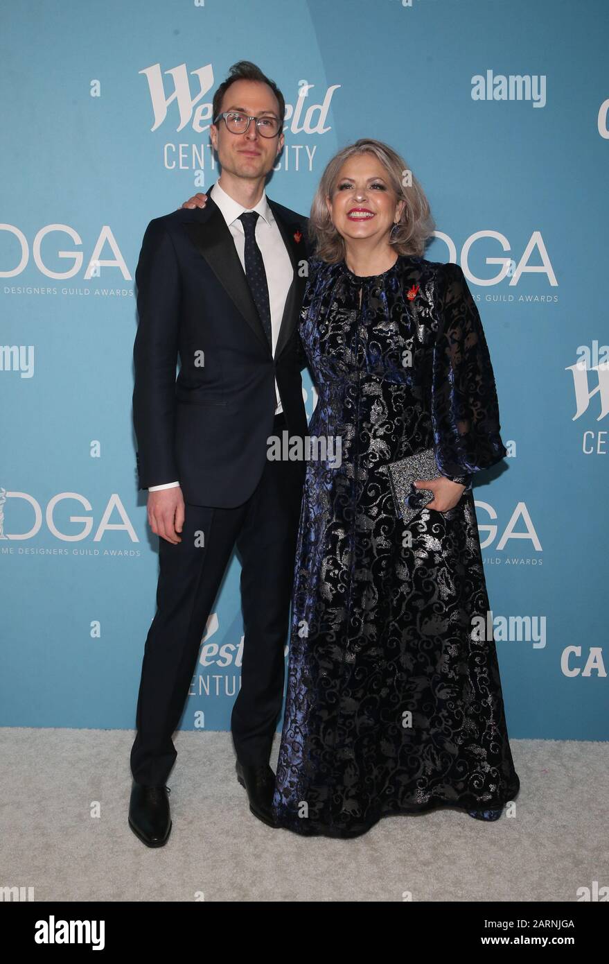 Beverly Hills, Ca. 28th Jan, 2020. Joseph Feltus, Mayes C. Rubeo, at the 22nd Costume Designers Guild Awards at The Beverly Hilton Hotel in Beverly Hills, California on January 28, 2020. Credit: Faye Sadou/Media Punch/Alamy Live News Stock Photo