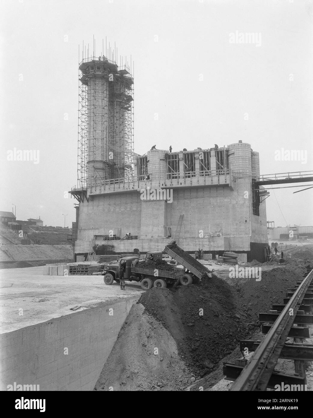 Velsertunnel/Affected Date: June 4, 1957 Setting name: Velsertunnel Stock Photo
