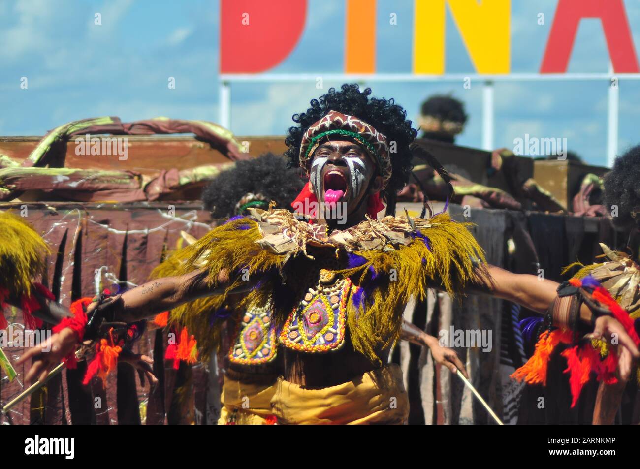 Iloilo, Philippines. 26th Jan, 2020. The Iloilo Dinagyang Festival is a  showcase of the rich heritage, colorful history, passionate devotion, and  fun-loving spirit of the Ilonggo people. The festival traces its roots