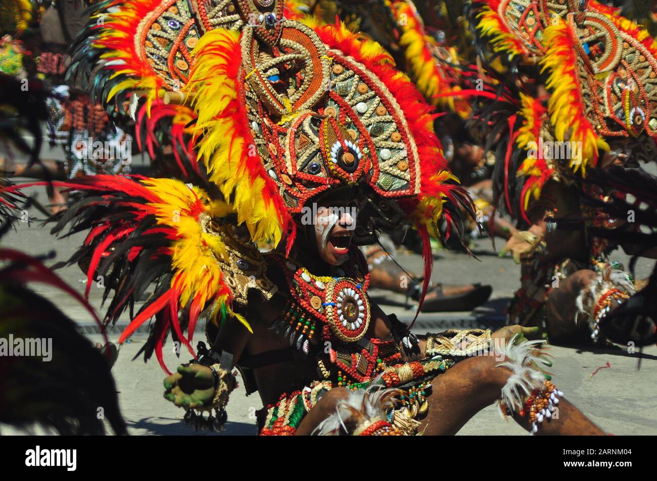 Iloilo Philippines 26th Jan 2020 The Iloilo Dinagyang Festival Is A Showcase Of The Rich Heritage Colorful History Passionate Devotion And Fun Loving Spirit Of The Ilonggo People The Festival Traces Its Roots