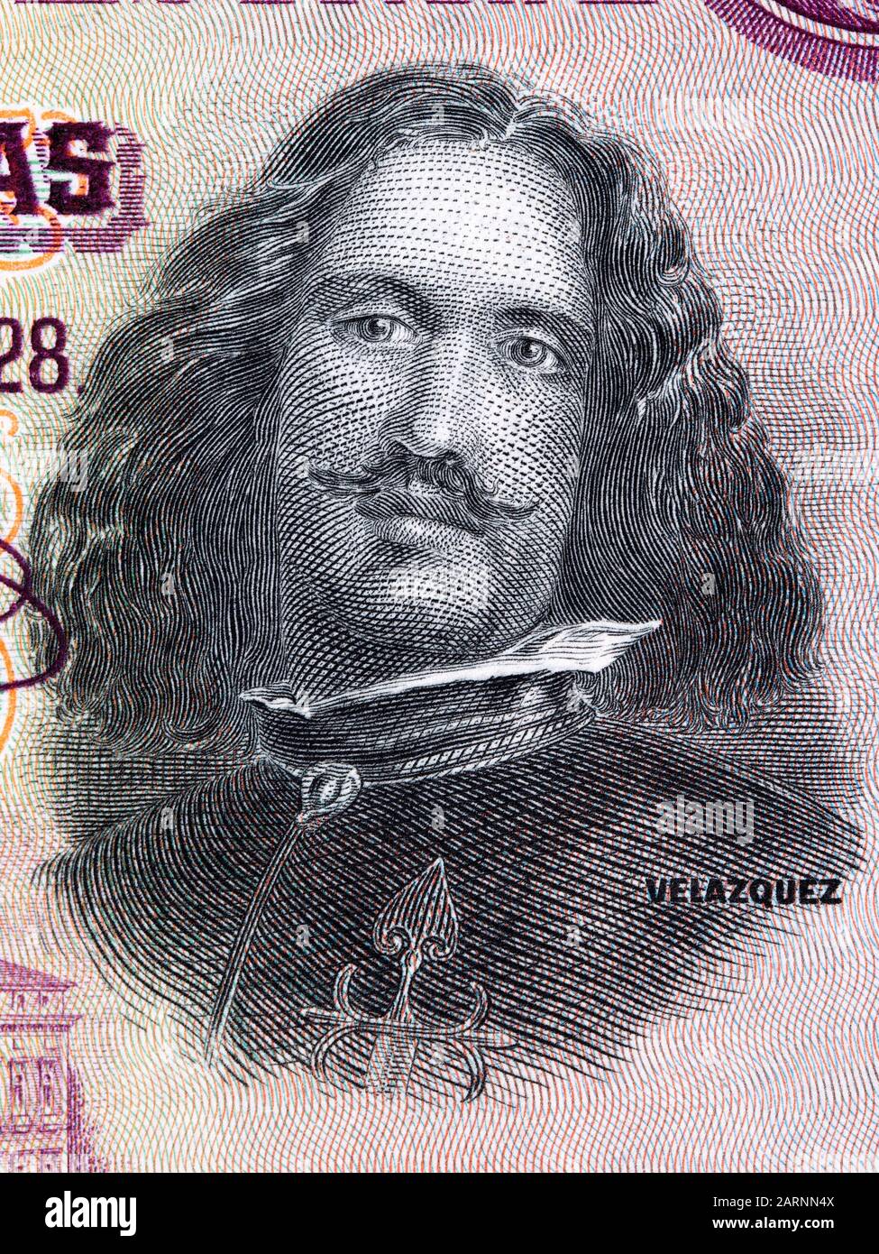Diego Velazquez A Portrait From Old Spanish Money Stock Photo Alamy unraveling-the-connection-between-xzibit-and-diddy