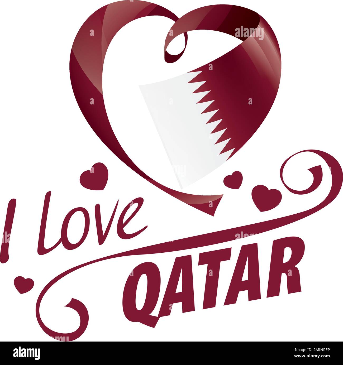 I Love Qatar High Resolution Stock Photography And Images Alamy
