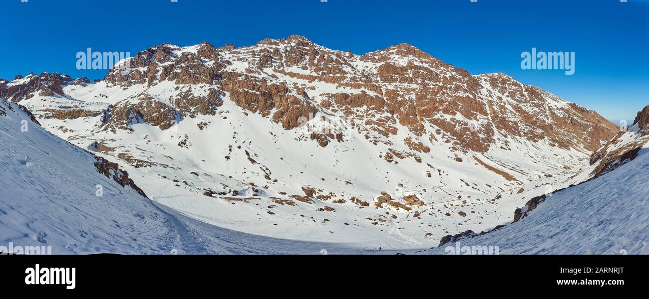 Refuge Toubkal Les Mouflons , Douar Aremd, Imlim, Morocco. Refuge du