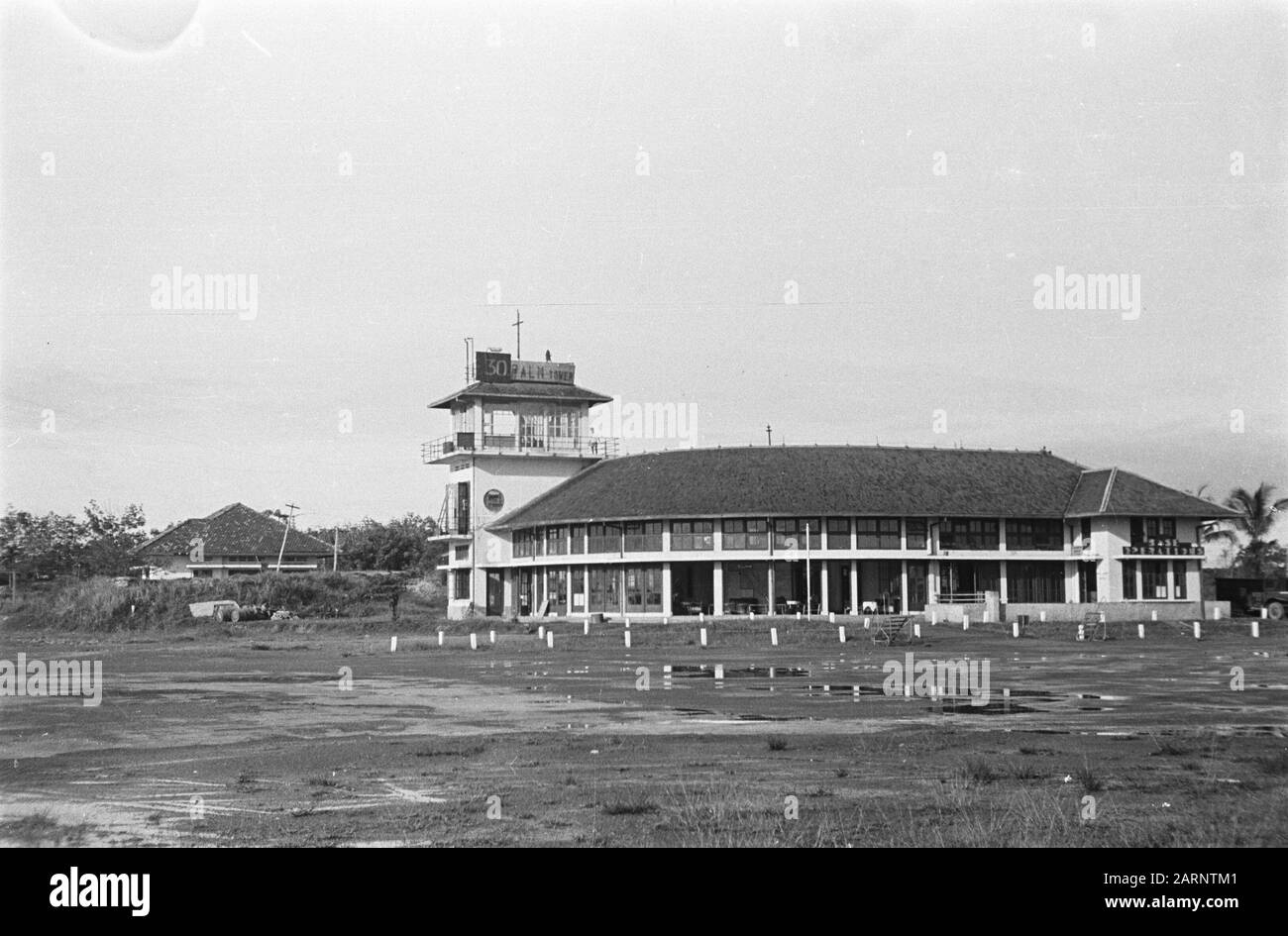 Airbases Building Base operations with control tower Annotation ...