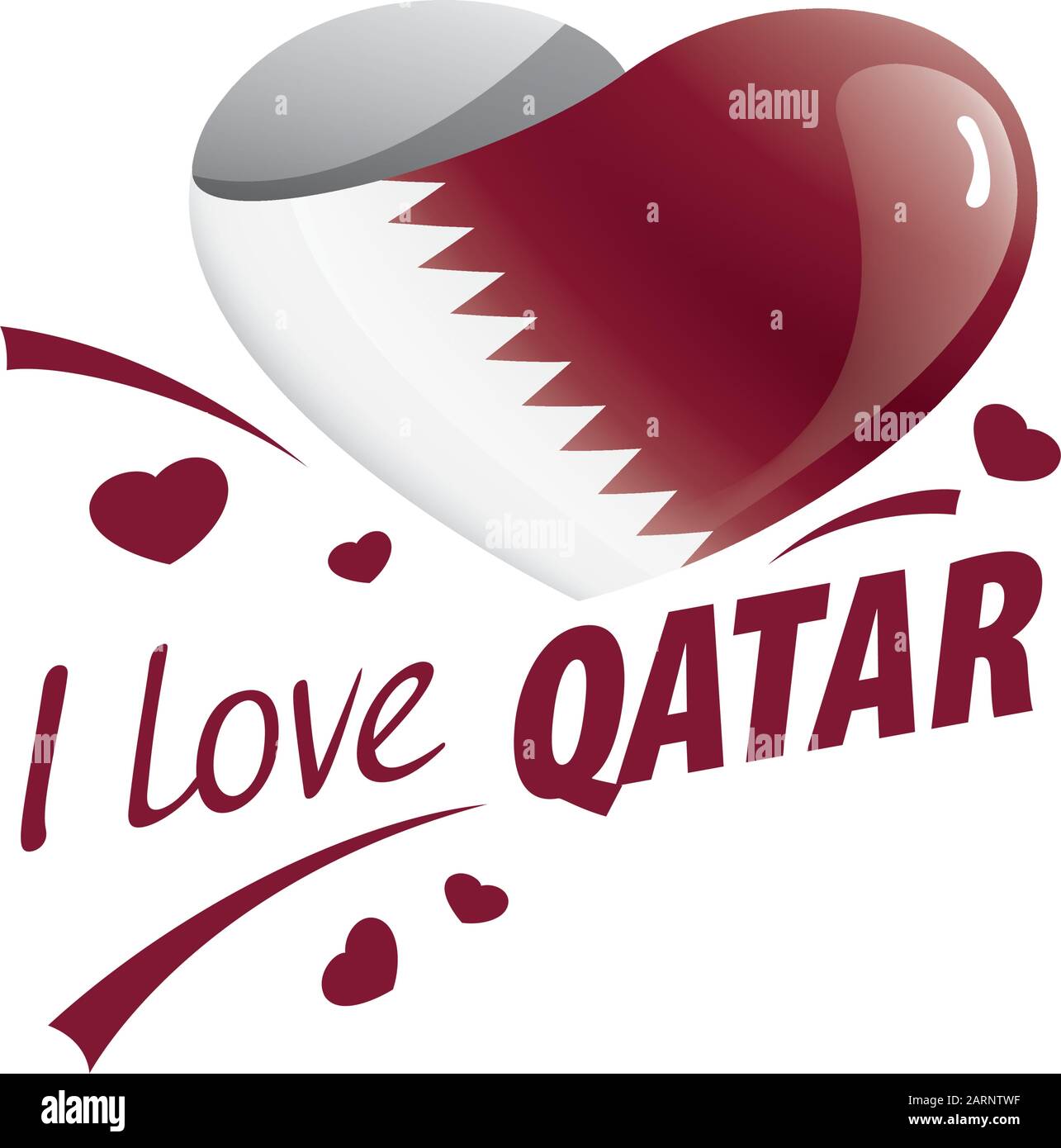 I Love Qatar High Resolution Stock Photography And Images Alamy