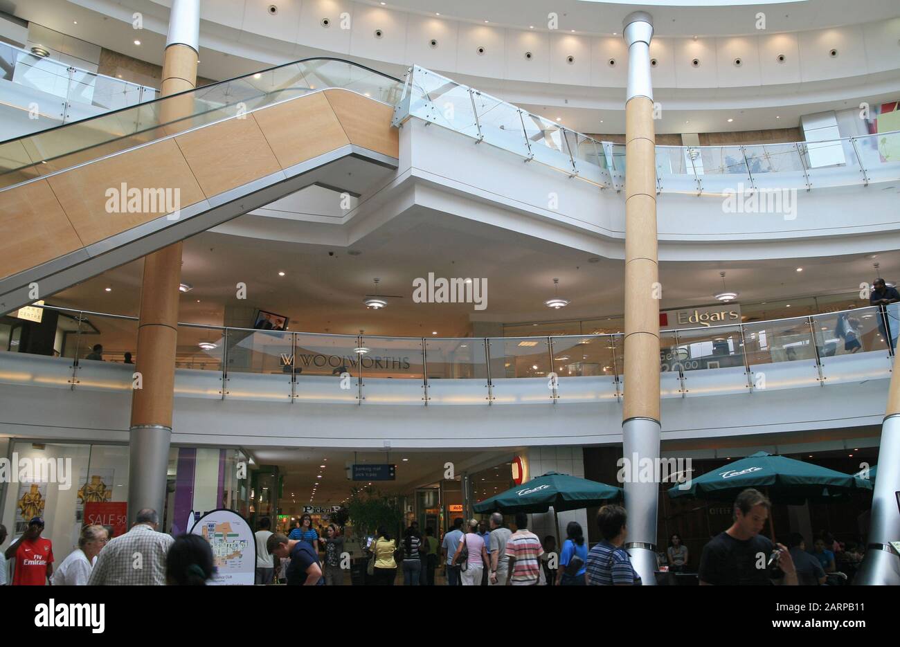 Gateway Theatre of Shopping, shopping centre interior, Between Umhlamga ...