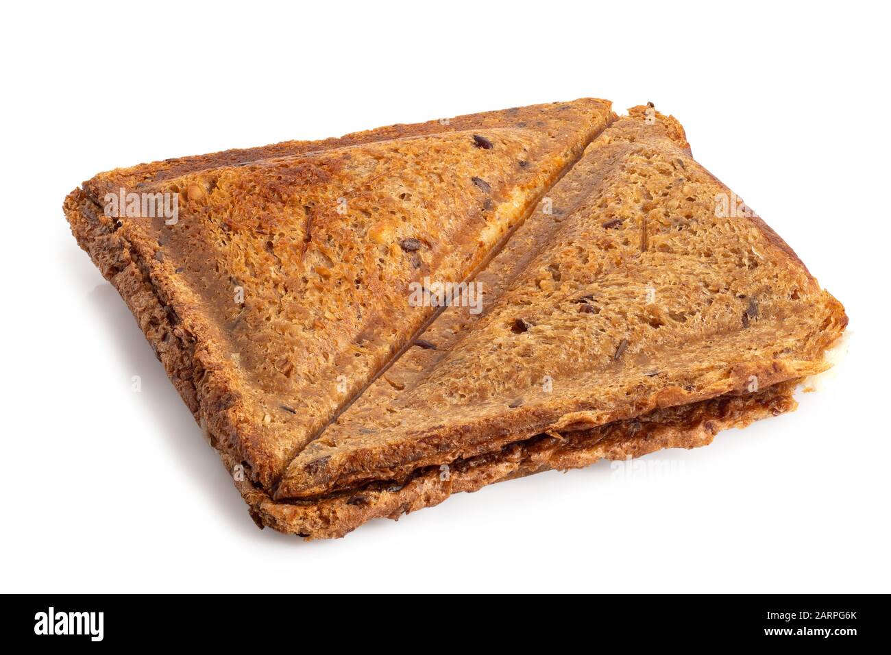 https://c8.alamy.com/comp/2ARPG6K/whole-wheat-toasted-cheese-sandwich-from-sandwich-toaster-isolated-on-white-2ARPG6K.jpg