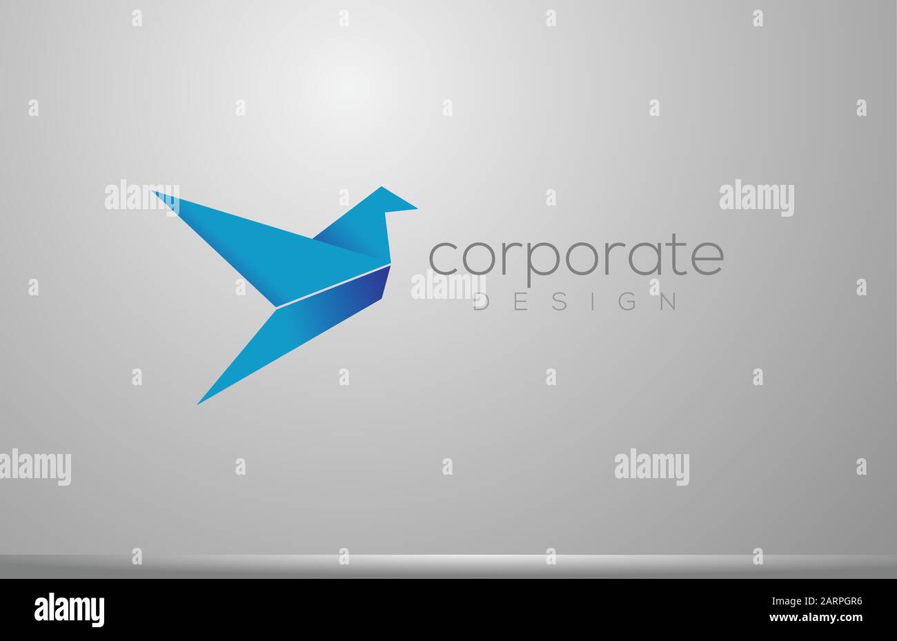 Abstract Blue Bird Corporate Business Logo Icon Design For Company Technology Or Media Identity Communication Logotype Stock Vector Image Art Alamy