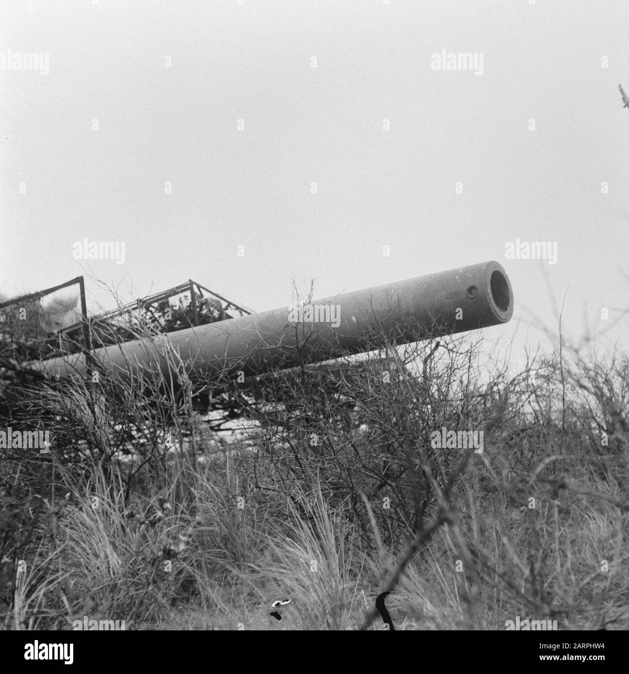 Cannon second world war Black and White Stock Photos & Images - Alamy