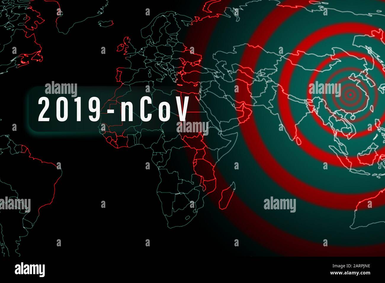 Coronavirus 2019 Ncov Epidemic In The World World Map With
