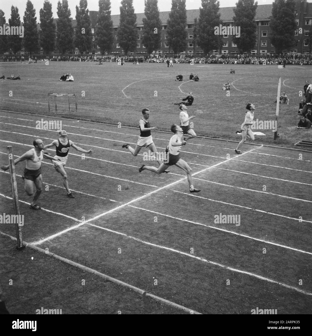 International athletics competition at the cinder track Date July 15