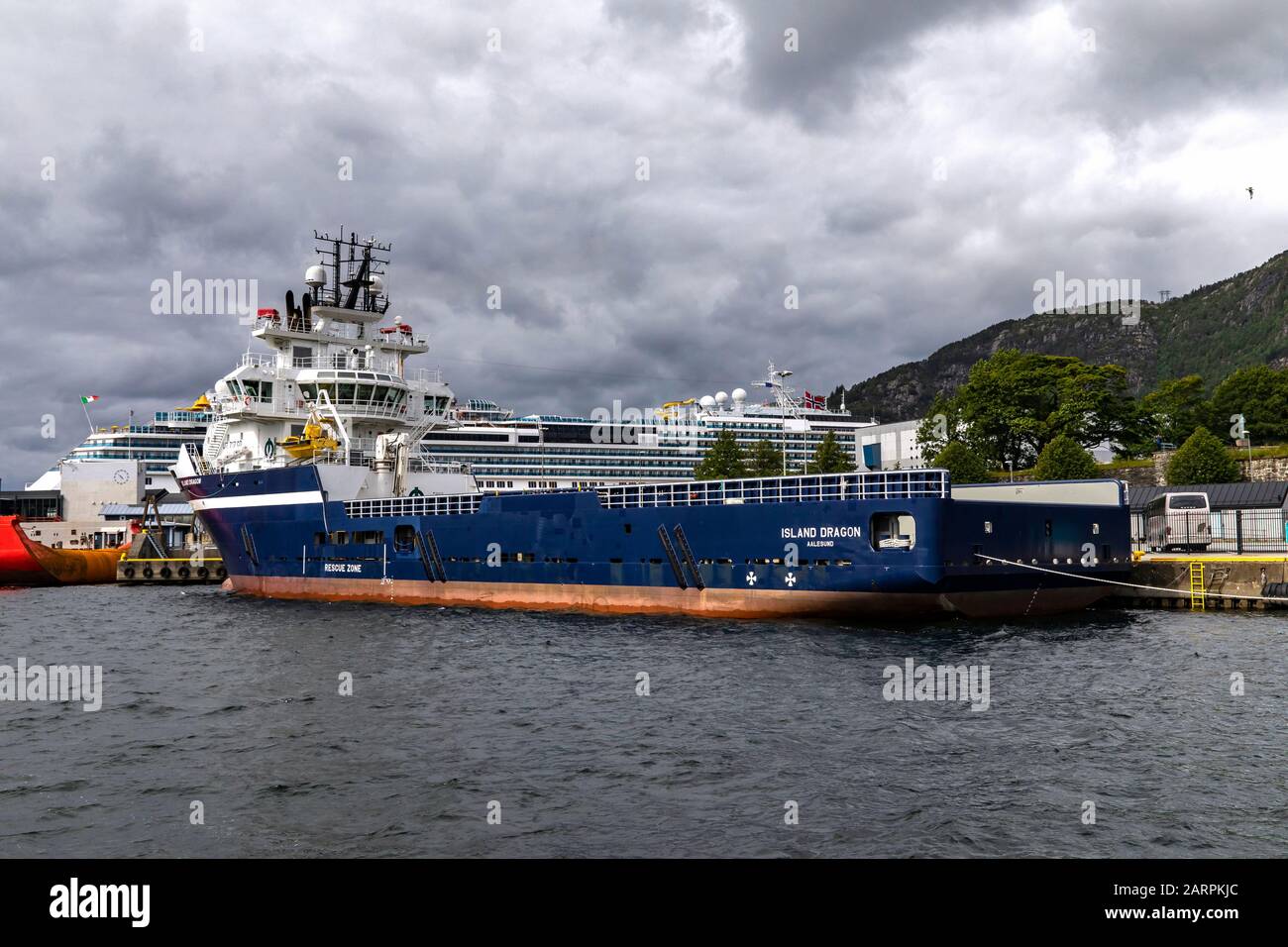 Fire Fighting Vessel In Harbour High Resolution Stock Photography and ...