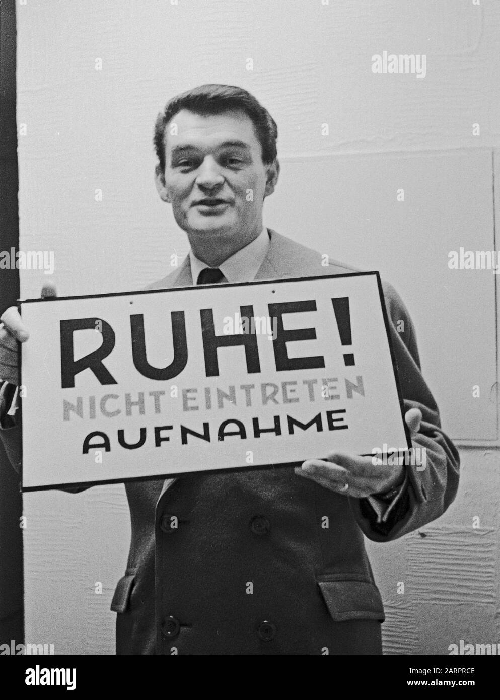 Ivo Robic, jugoslawischer und kroatischer Schlagersänger, Deutschland um 1965. Yugoslavian and Croatian singer Ivo Robic, Germany around 1965. Stock Photo