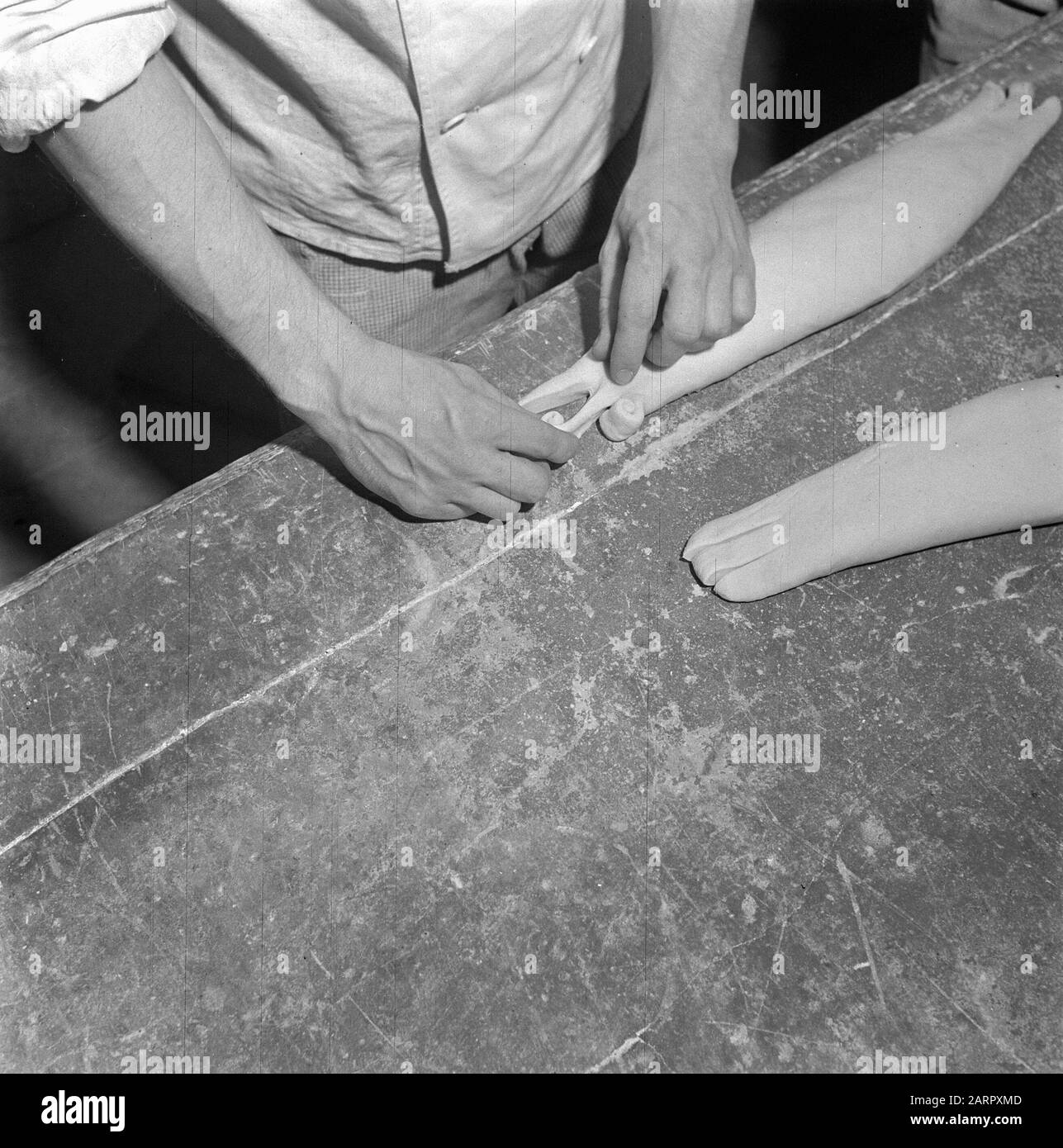 Sint Nicholas pastry Pigeon hangover Date: December 4, 1945 Keywords: pastry Personal name: Pigeon hooks, Sinterklaas Stock Photo