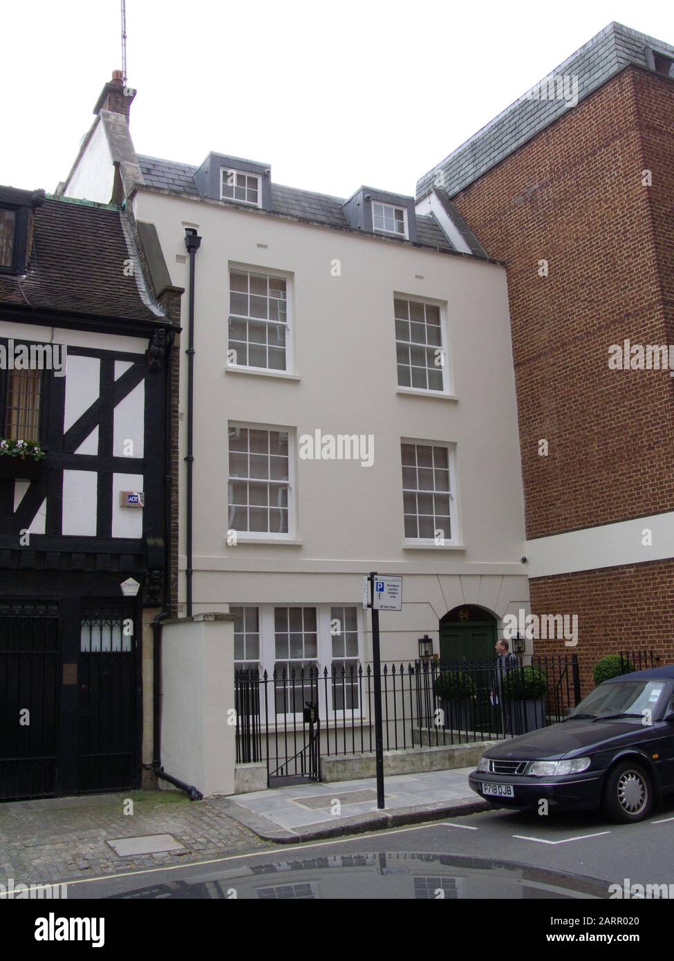 Mayfair home of Raine Spencer former stepmother of Princess Diana, London, Britain Stock Photo