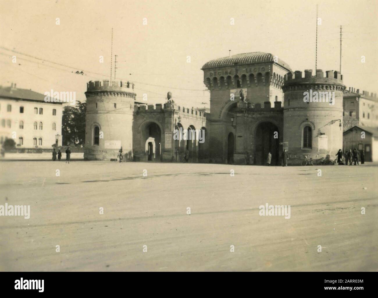 The Porta Saragozza, Bologna, Italy 1936 Stock Photo