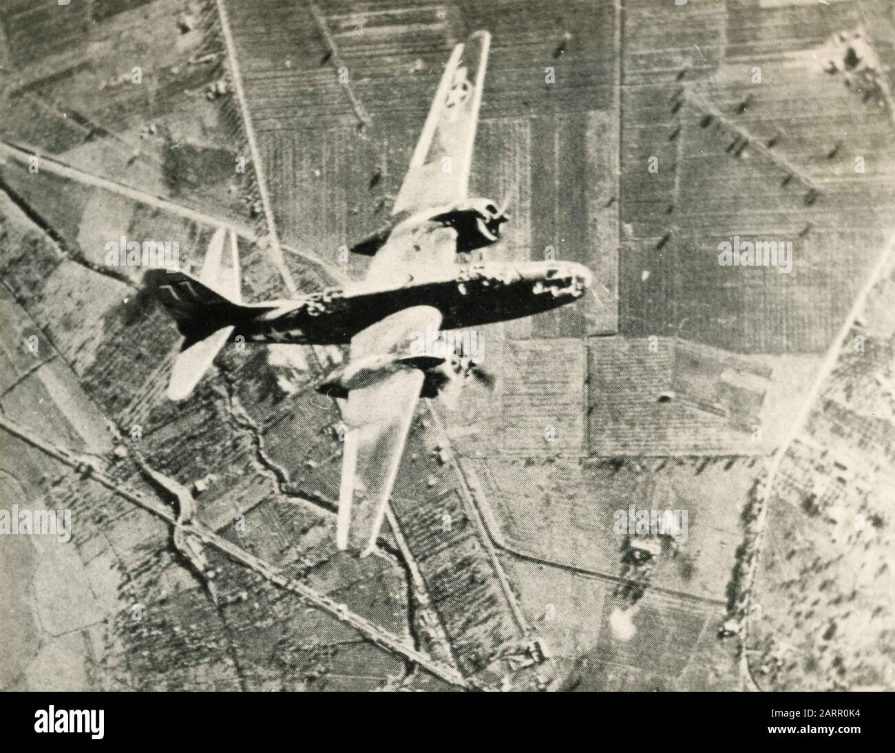 US bomber aircraft Douglas A-20 Havoc, 1940s Stock Photo