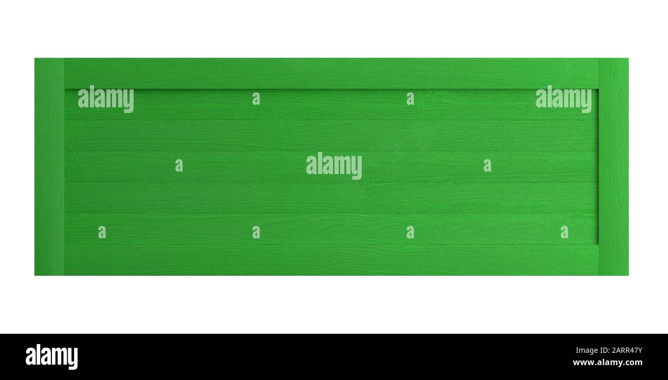 Crate Lid Isolated Cutout Against White Background Top View Rectangle Shape Wood Box Container Green Color For Transport Shipping 3d Illustration Stock Photo Alamy