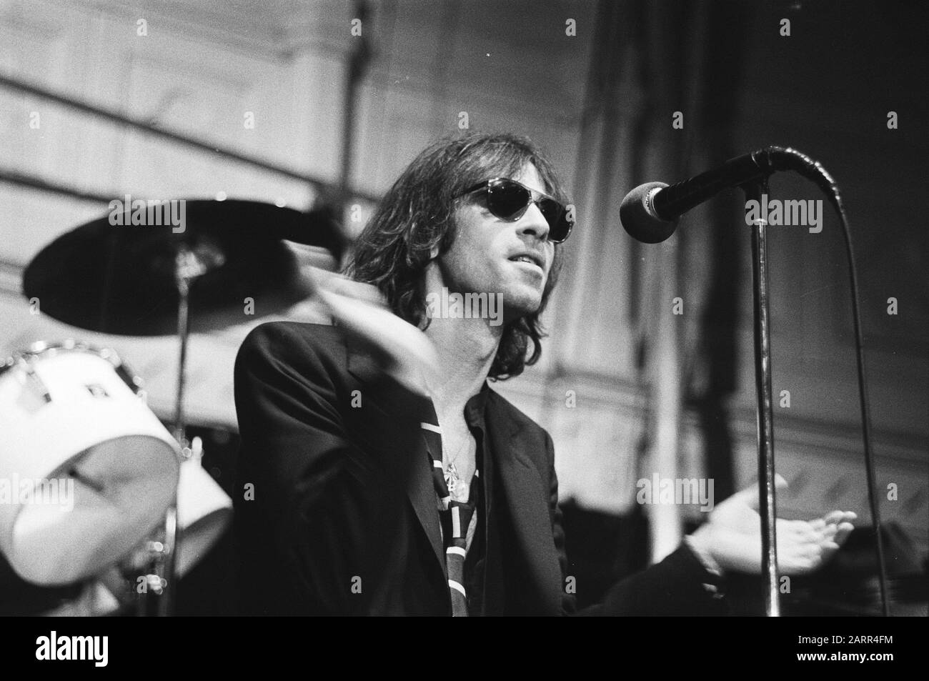 Peter Wolf During A Concert Of The J Geils Band In The Netherlands April 1979 Stock Photo Alamy