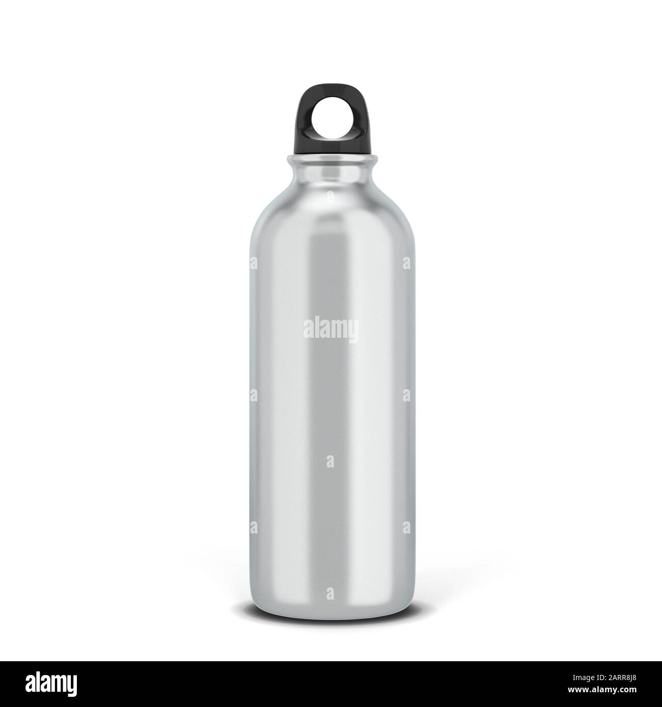 Blank sport bottle for liquid. 3d illustration isolated on white background Stock Photo
