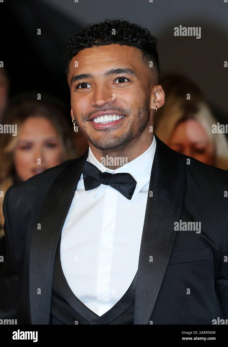 Michael Griffiths attending the National Television Awards 2020 held at ...