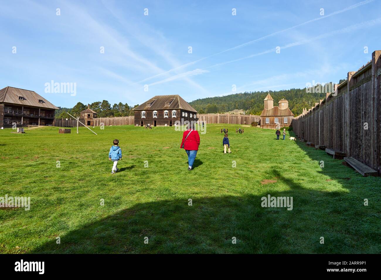 Fort Ross lies north of Jenner and was established by the Russian