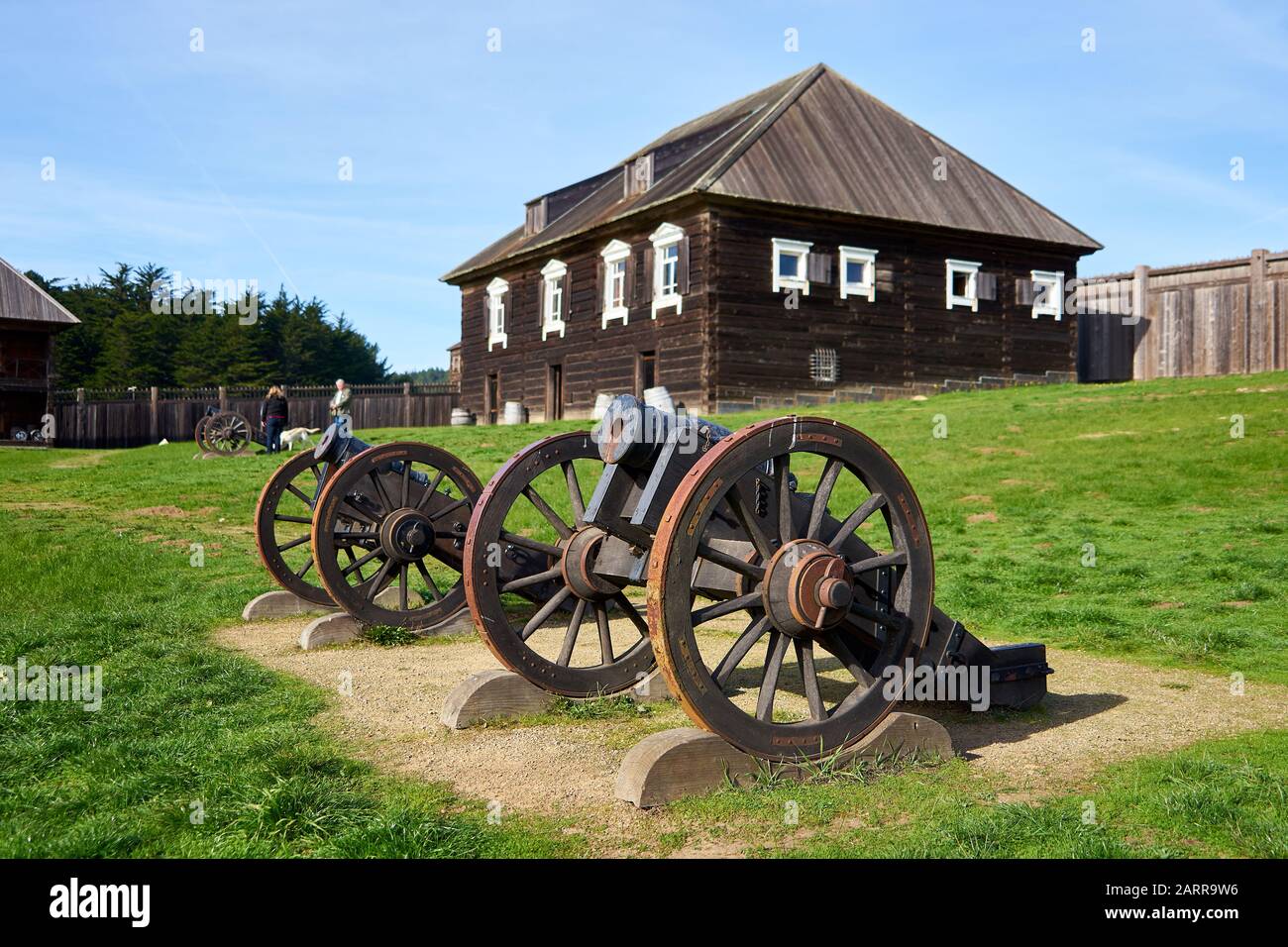 Fort Ross lies north of Jenner and was established by the Russian