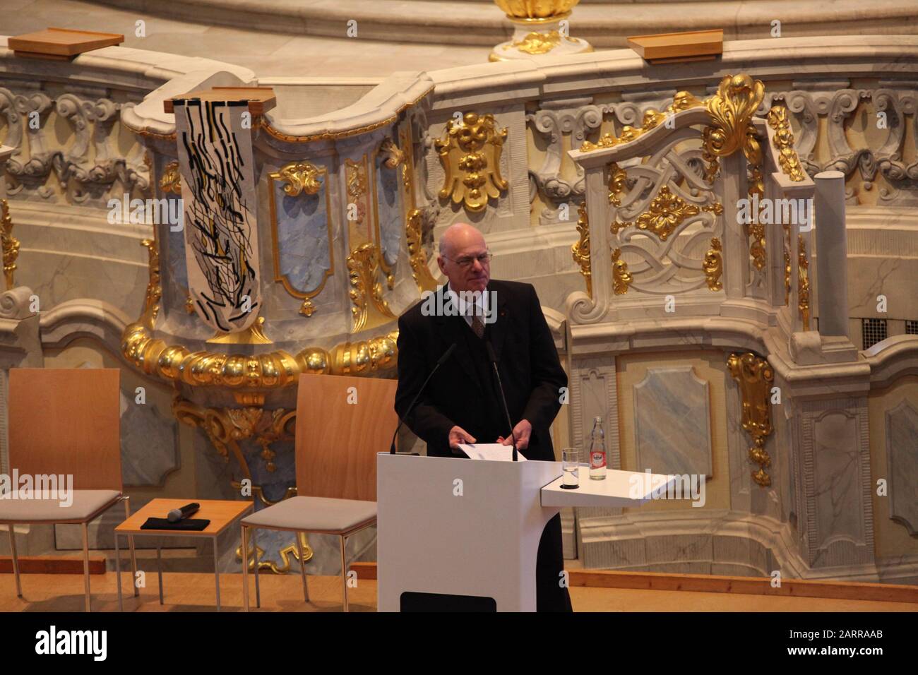 Norbert Lammert bei der Festveranstaltung Stock Photo
