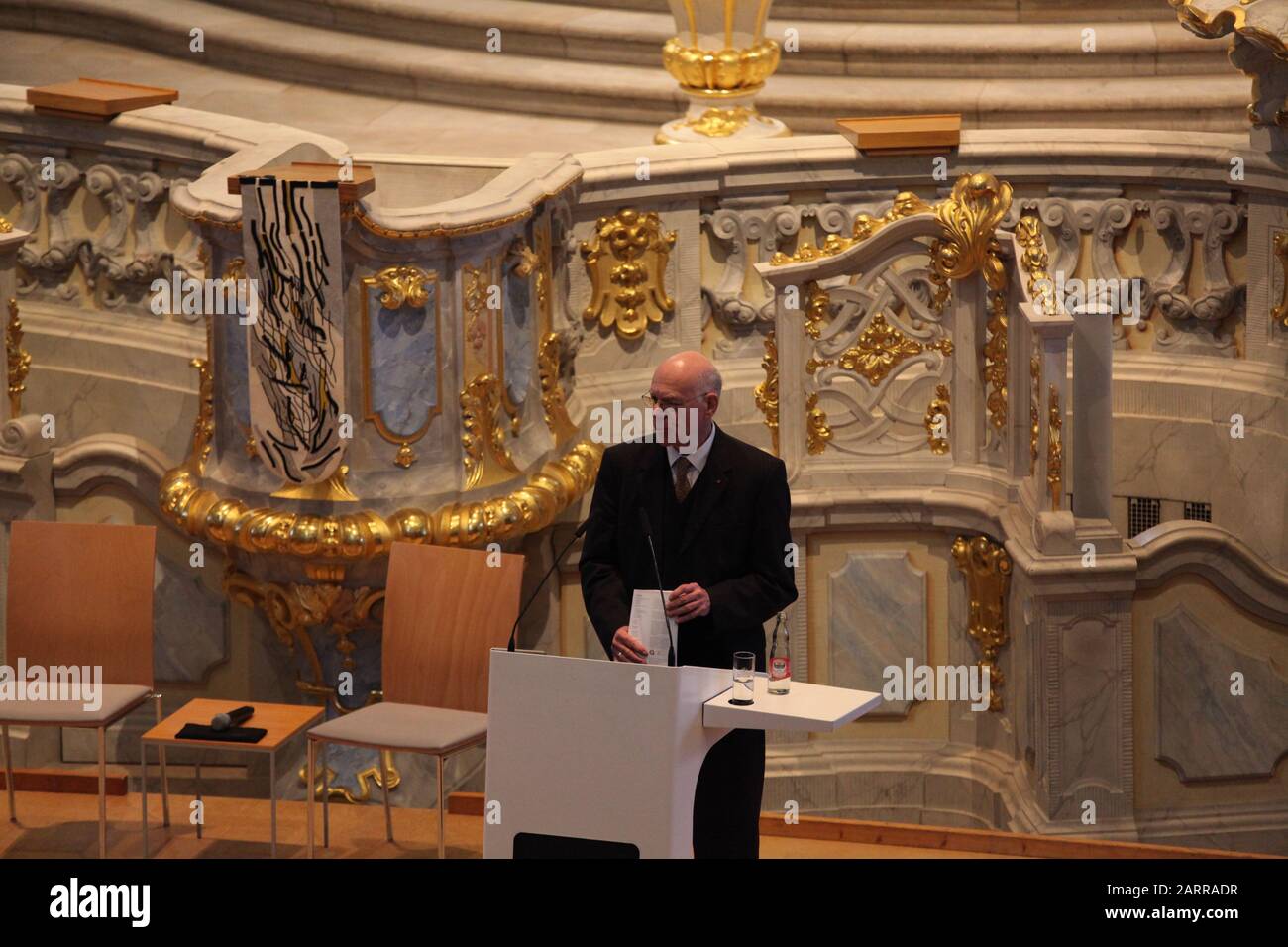 Norbert Lammert bei der Festveranstaltung Stock Photo